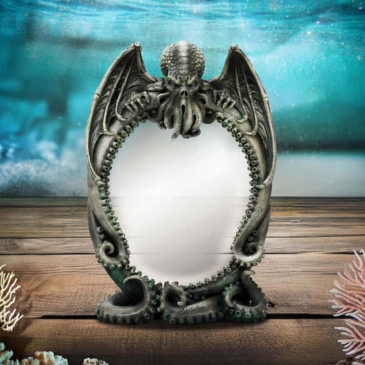 Cthulhu's Reflection Gothic Mirror D6844C24