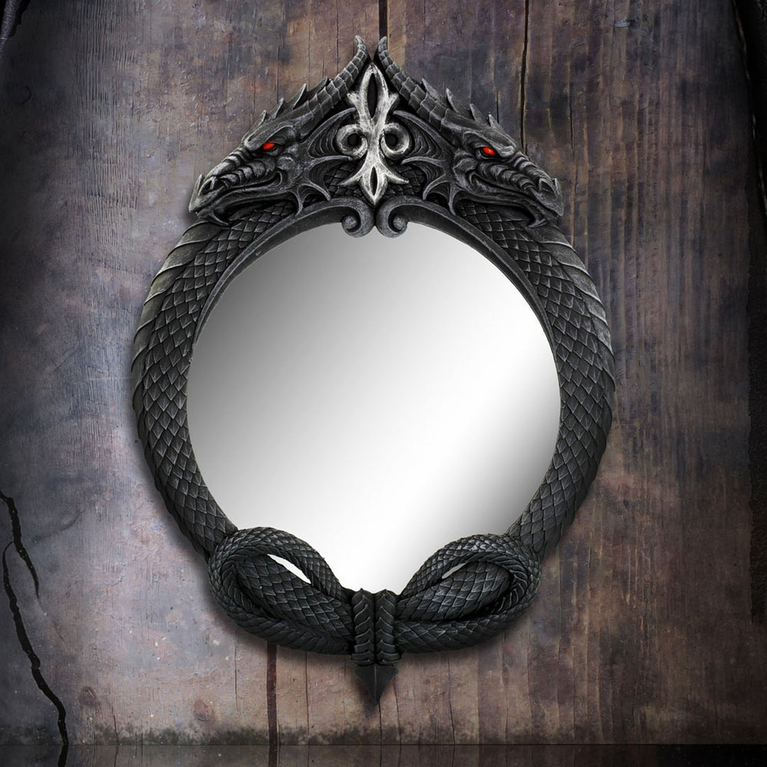 The Reflector Gothic Dragon Mirror D6845C24