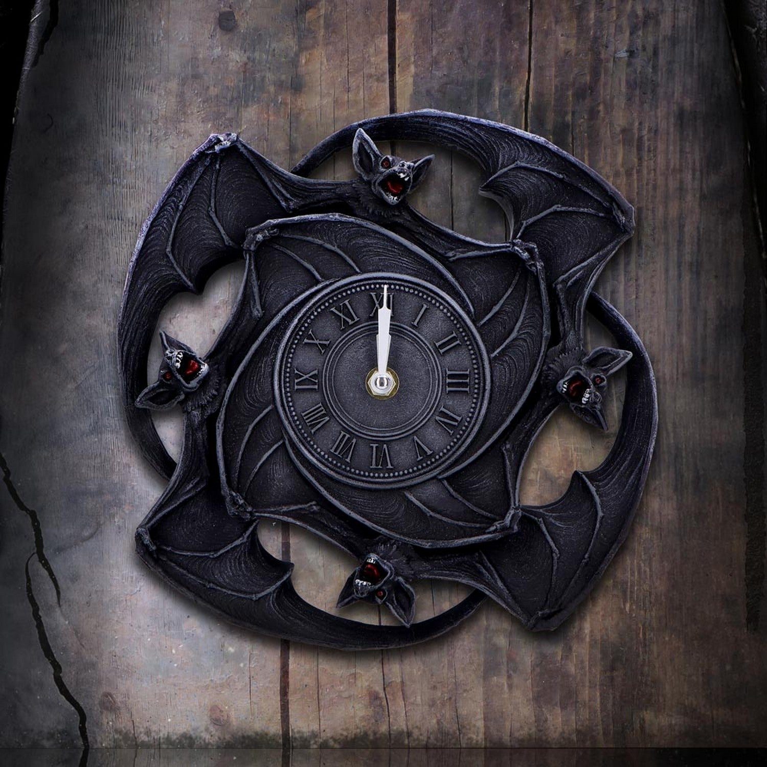 Creatures of the Night Bat Wall Clock D6847C24