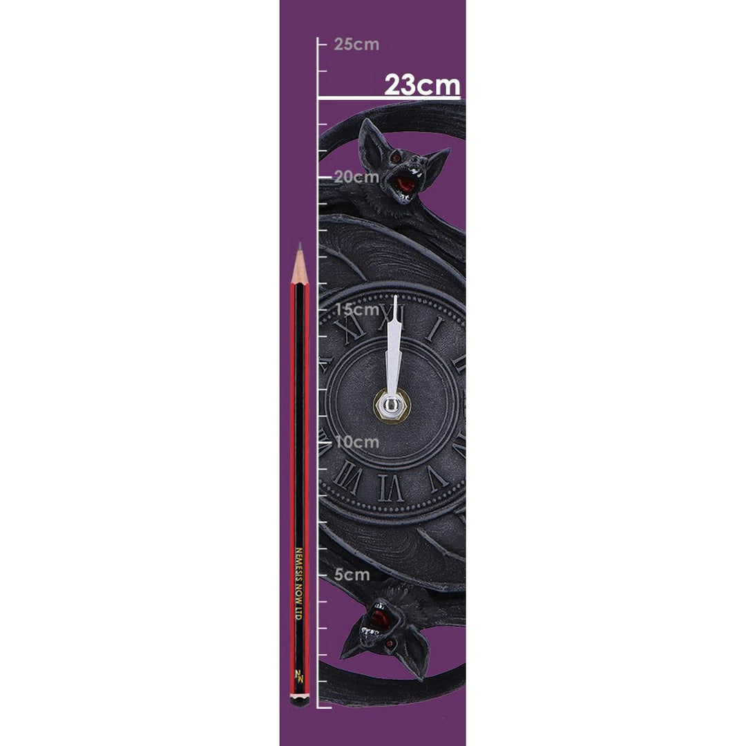 Creatures of the Night Bat Wall Clock D6847C24