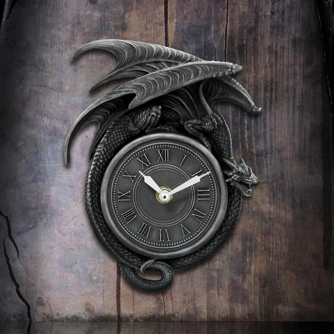 Time to Burn Dragon Wall Clock D6848C24