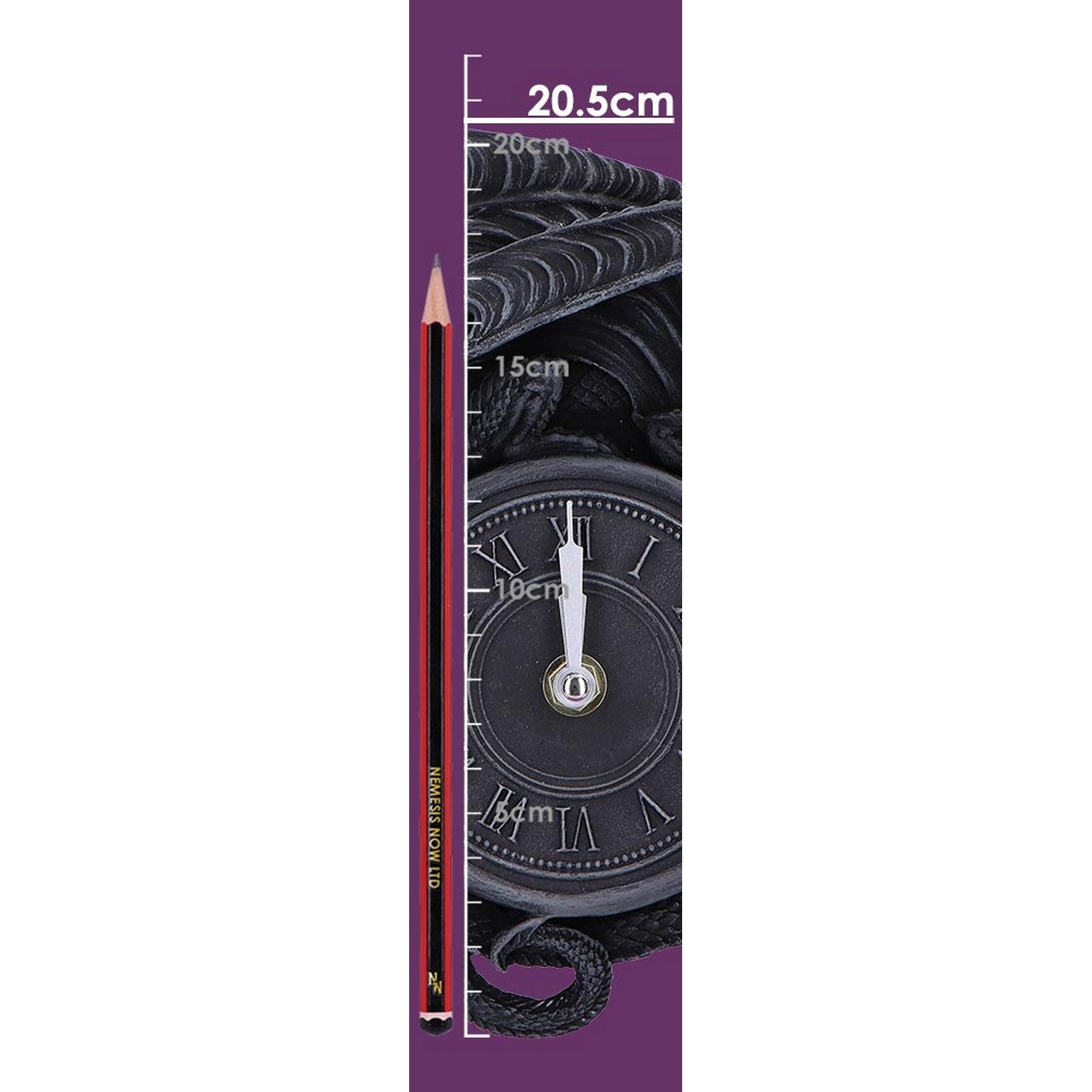 Time to Burn Dragon Wall Clock D6848C24