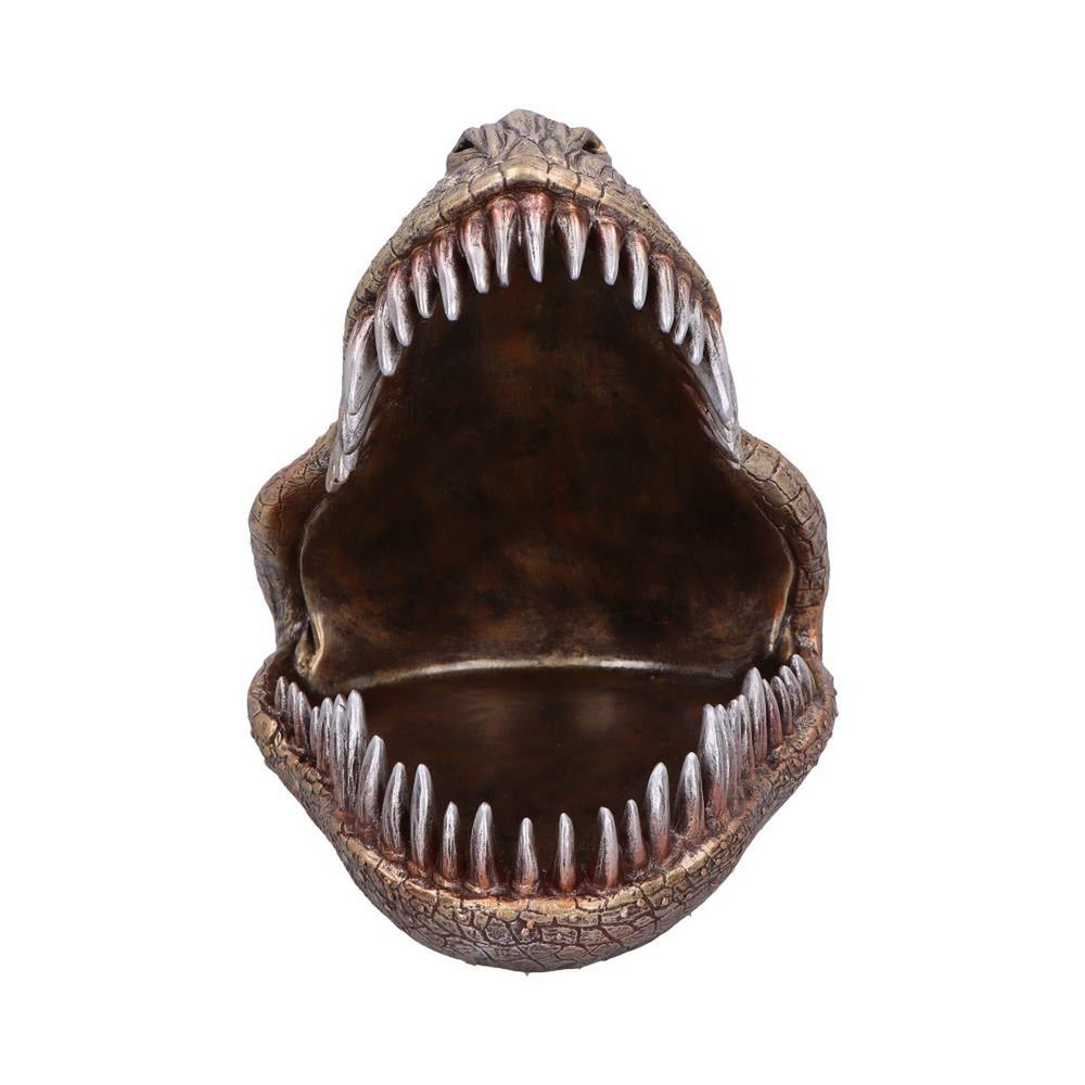 Metallic Tyrannosaurus Rex Head Trinket Dish D6867C24