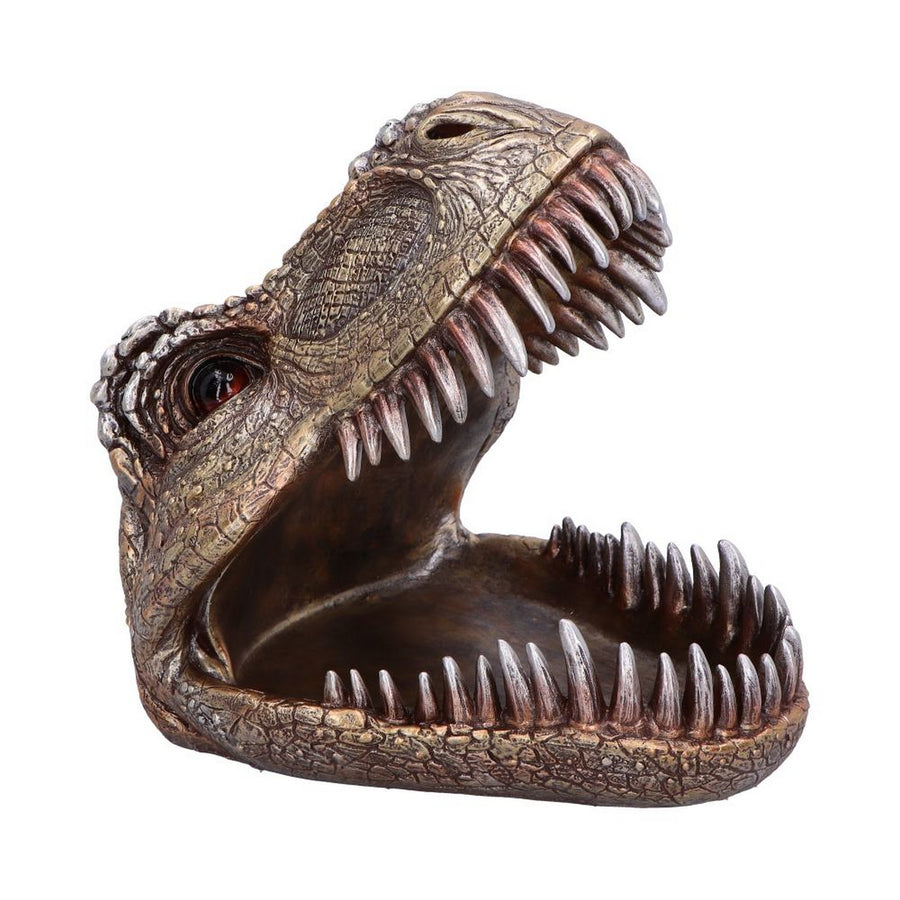 Metallic Tyrannosaurus Rex Head Trinket Dish D6867C24