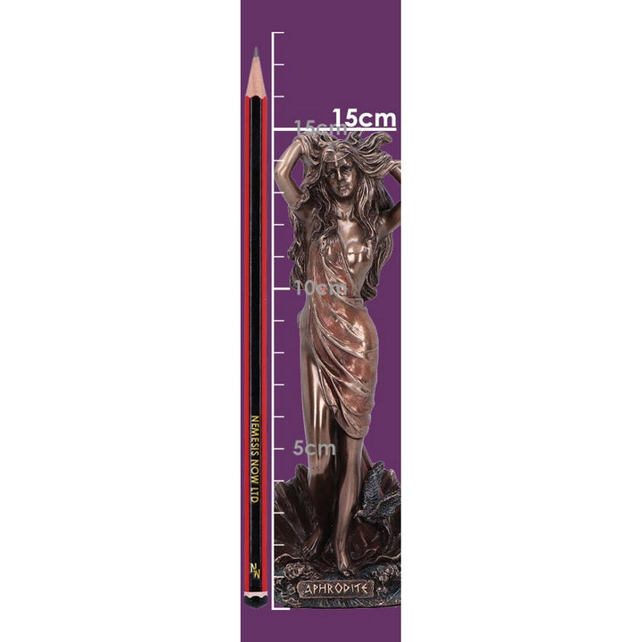 Aphrodite Goddess of Love Bronze Figurine D6885C24