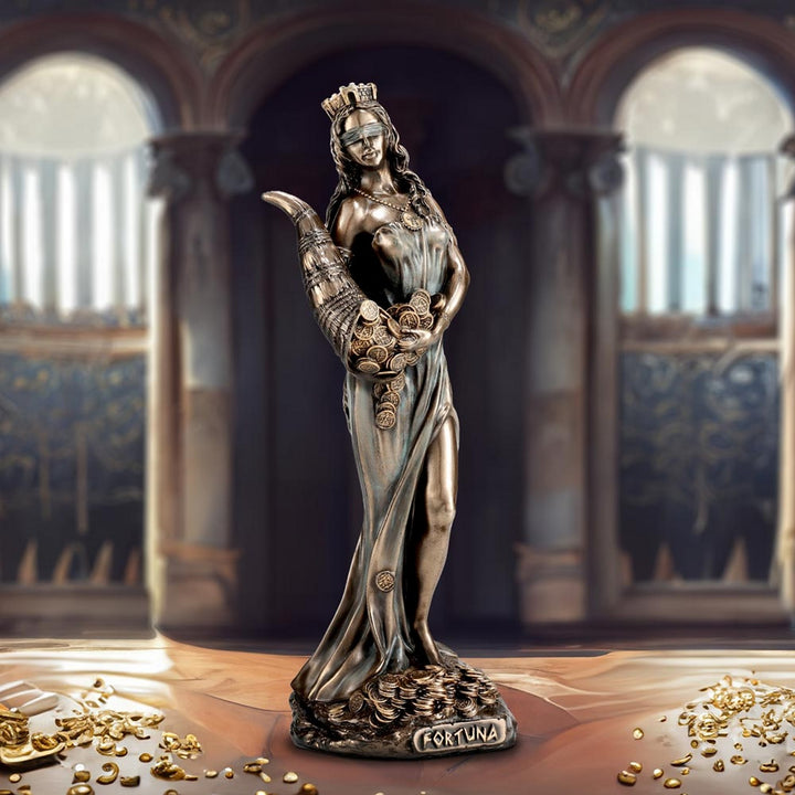 Fortuna Medium Bronze Figurine D6886C24