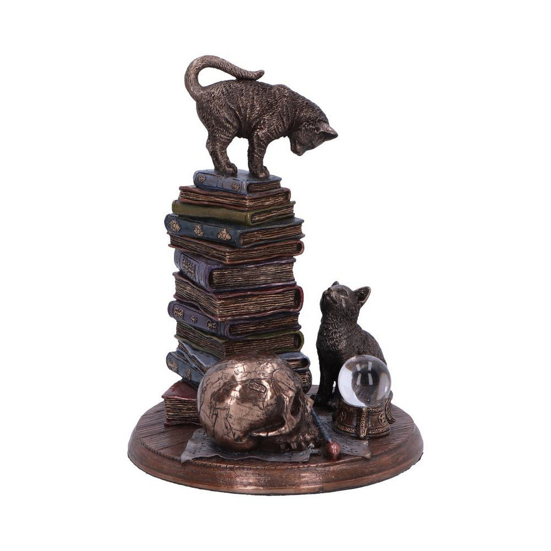 Feline Scholars Bronze Cat Ornament D6890C24