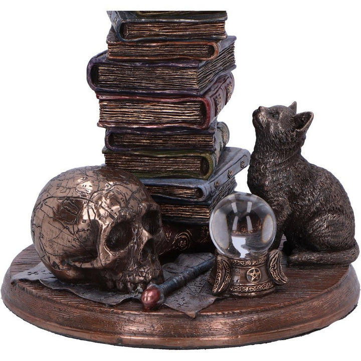 Feline Scholars Bronze Cat Ornament D6890C24