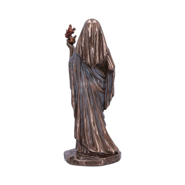 Hestia Goddess of Home and Hearth Bronze Figurine D6897C24