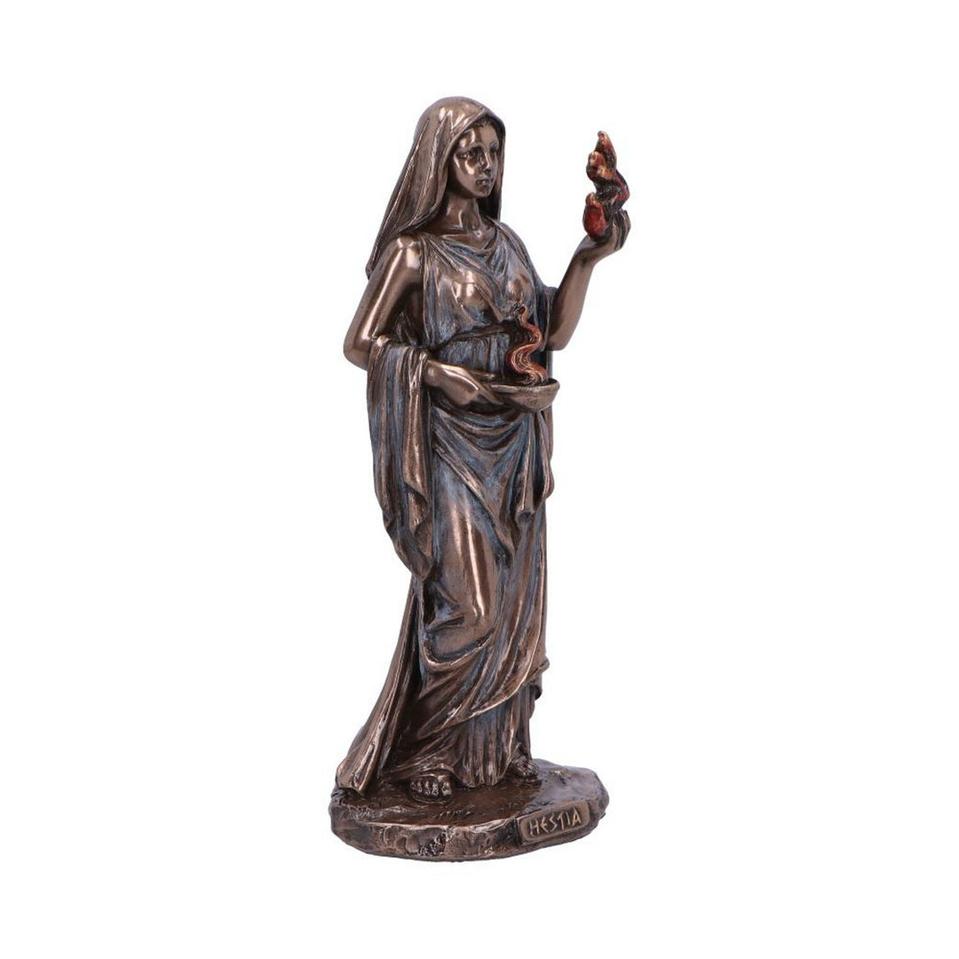 Hestia Goddess of Home and Hearth Bronze Figurine D6897C24