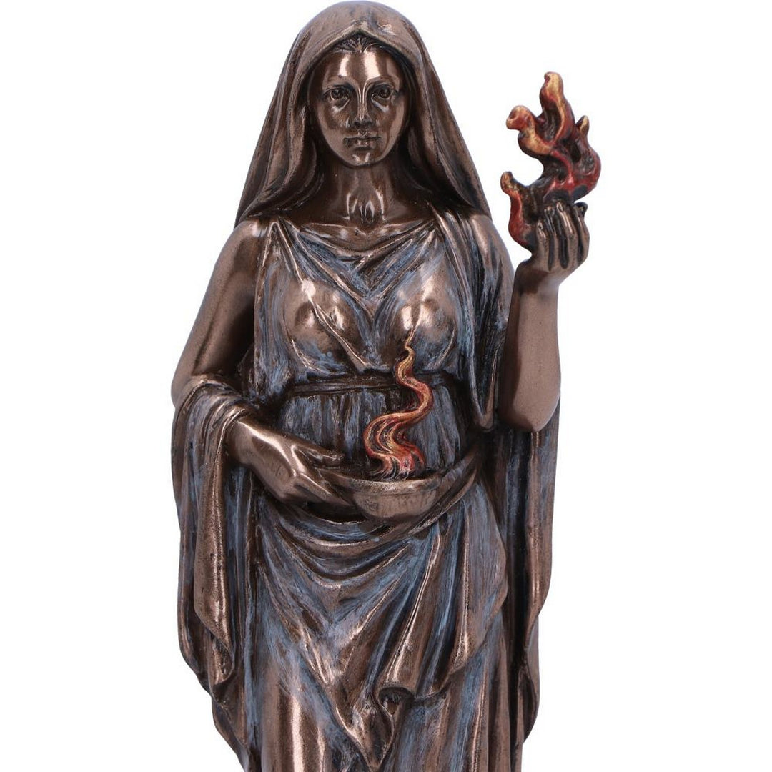 Hestia Goddess of Home and Hearth Bronze Figurine D6897C24