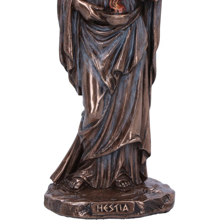 Hestia Goddess of Home and Hearth Bronze Figurine D6897C24