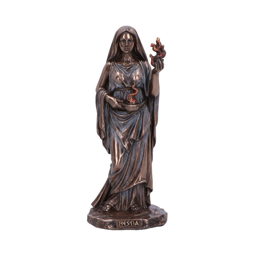 Hestia Goddess of Home and Hearth Bronze Figurine D6897C24