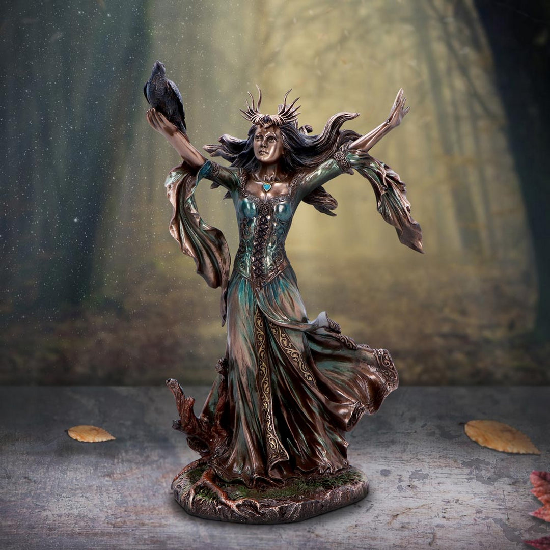 Morgan Le Fay Bronze Figurine D6898C24