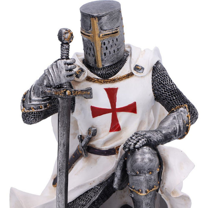 Take The Knee  Templar Knight Figurine D6962A25