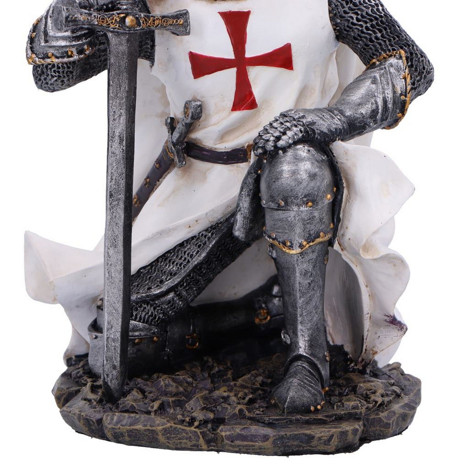 Take The Knee  Templar Knight Figurine D6962A25
