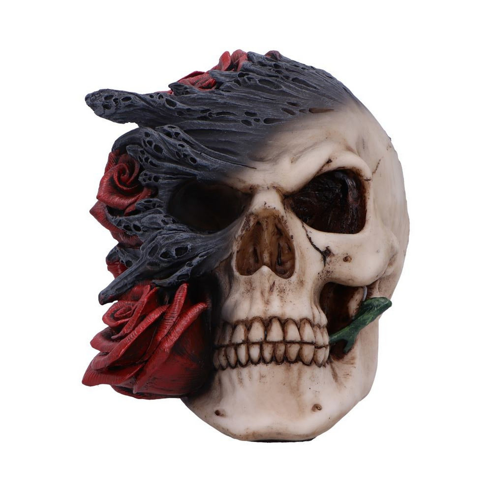 Soul Rose Ornamental Skull - Nemesis Now D6984A25