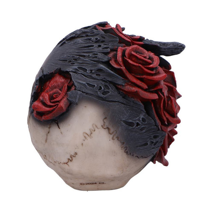 Soul Rose Ornamental Skull - Nemesis Now D6984A25