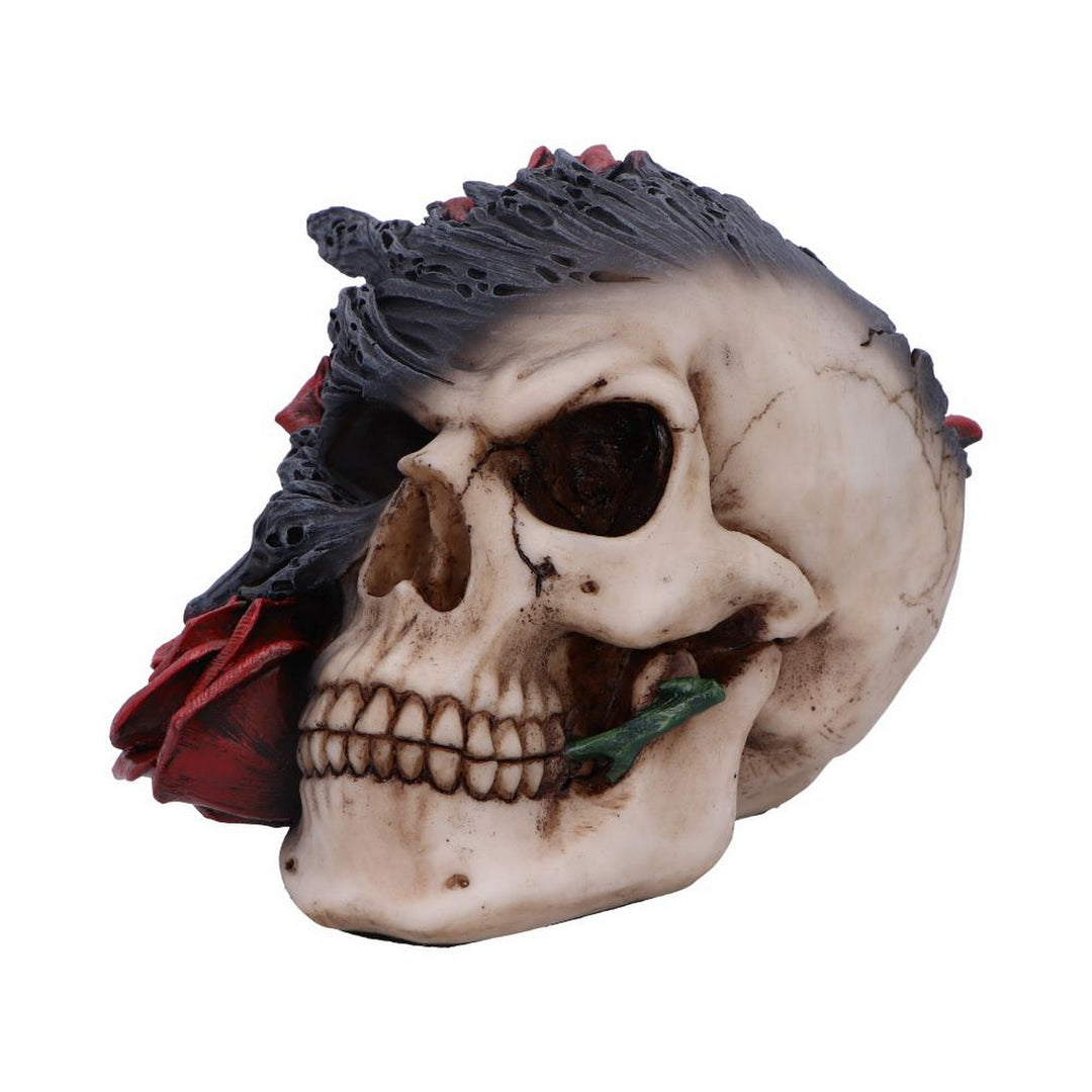 Soul Rose Ornamental Skull - Nemesis Now D6984A25
