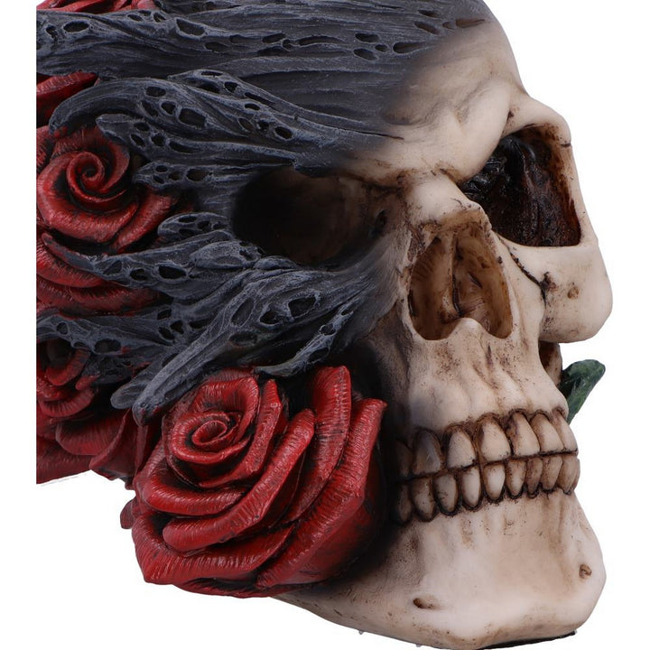 Soul Rose Ornamental Skull - Nemesis Now D6984A25