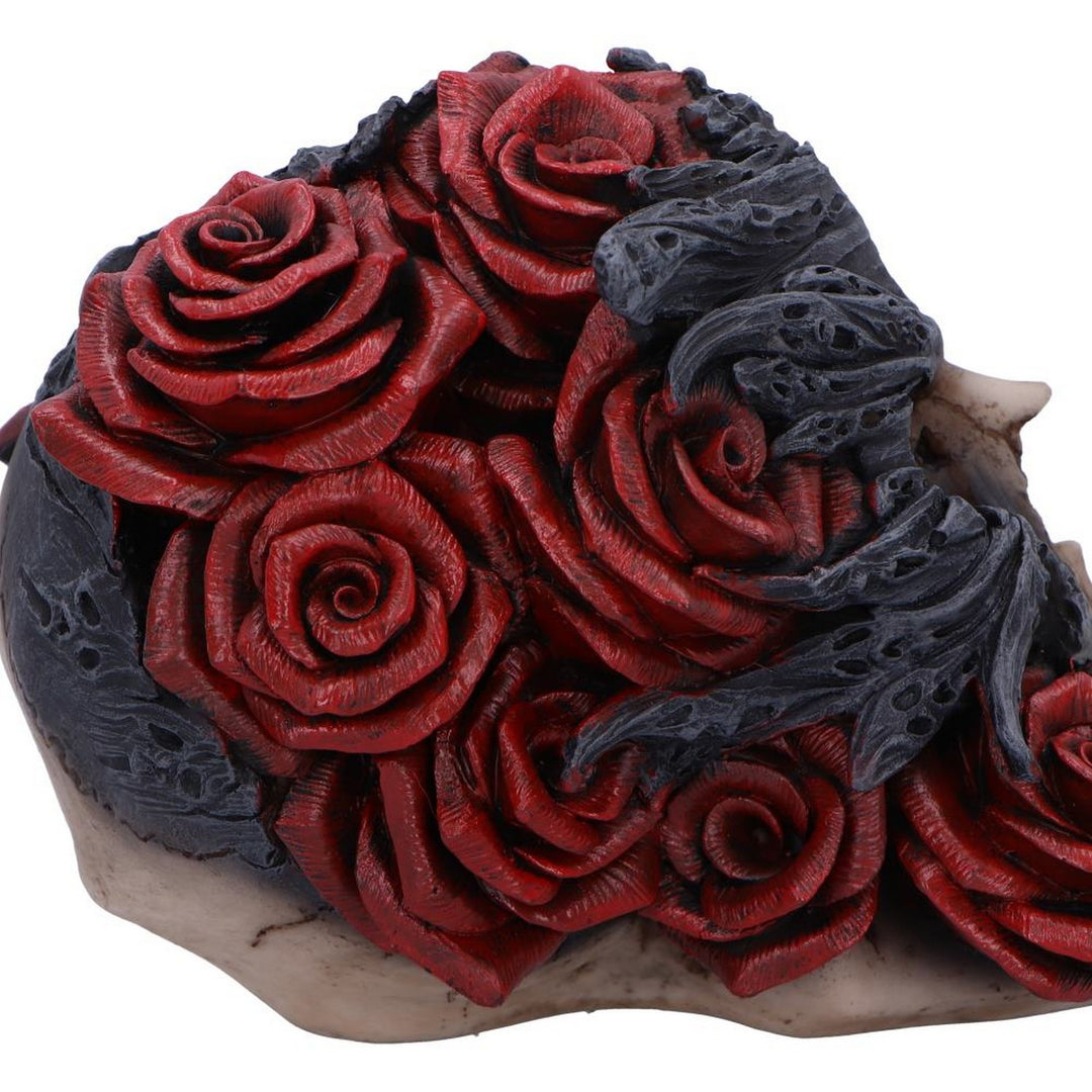 Soul Rose Ornamental Skull - Nemesis Now D6984A25