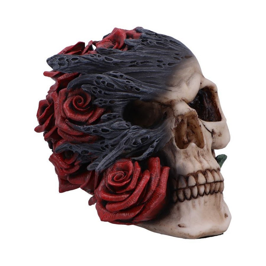 Soul Rose Ornamental Skull - Nemesis Now D6984A25