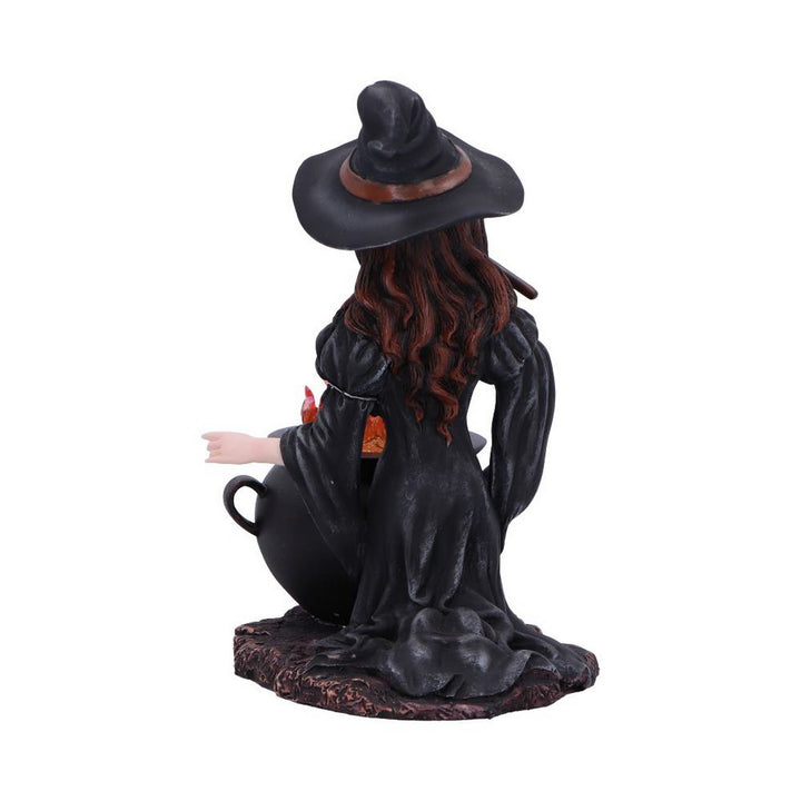 Althea Witch figurine with Flame Cauldron D6985A25