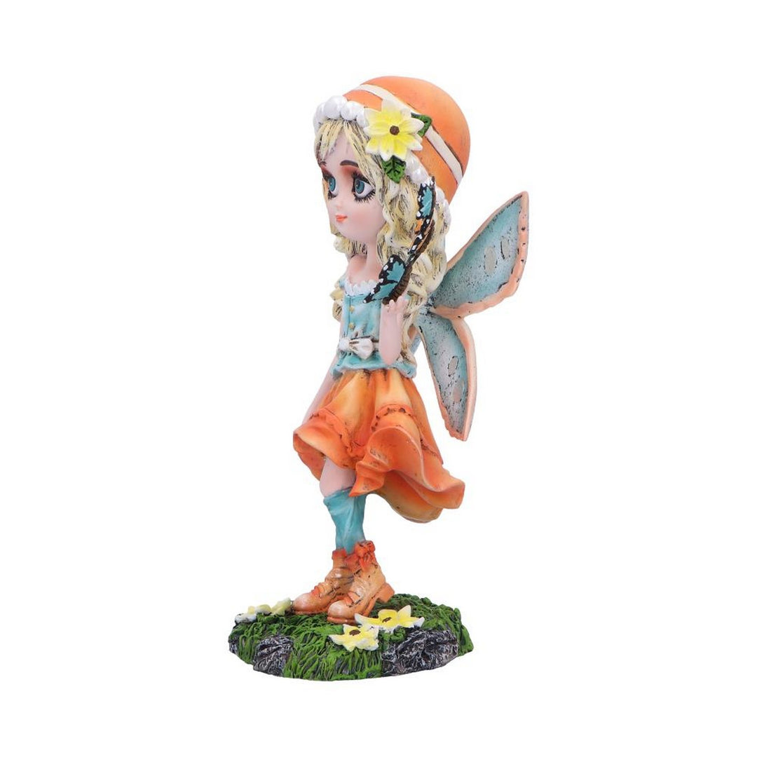 Summer Fae Fairy Figurine with Butterflies and Flowers D6989A25