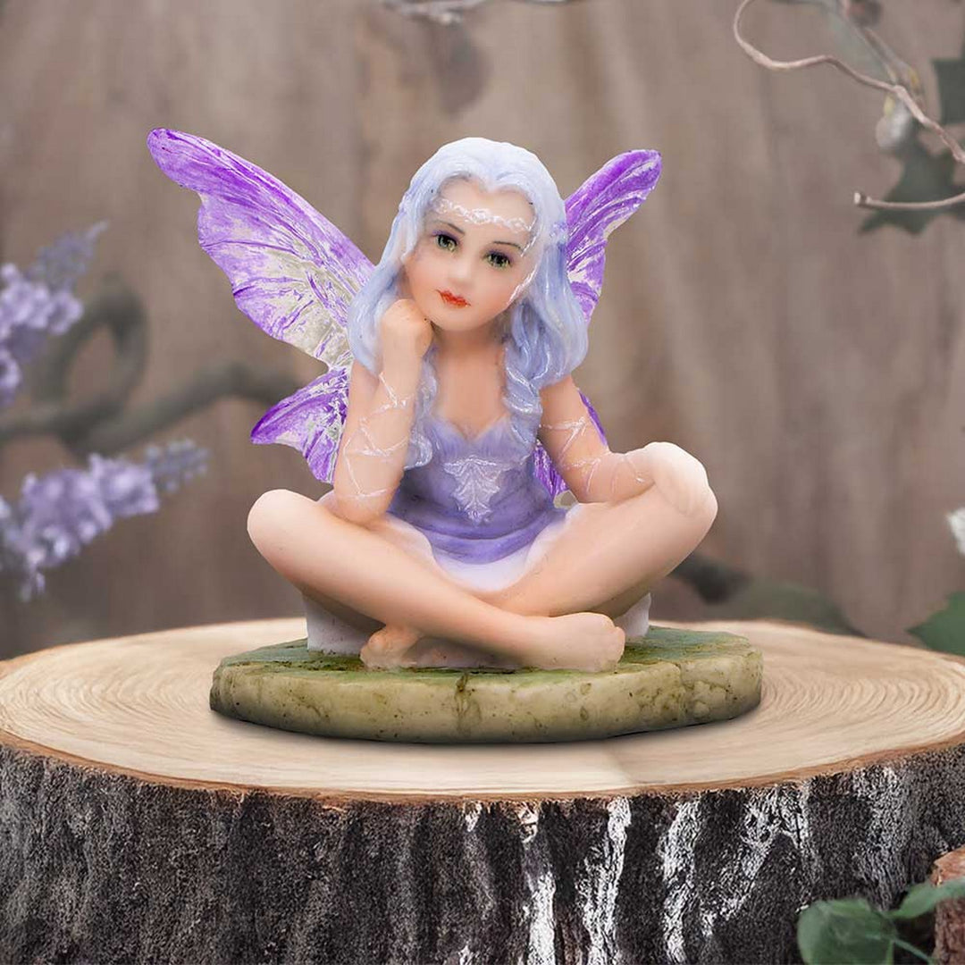 Lila - Serene lavender fairy with ethereal wings D6996A25