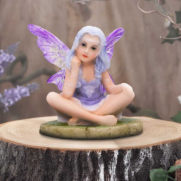 Lila - Serene lavender fairy with ethereal wings D6996A25