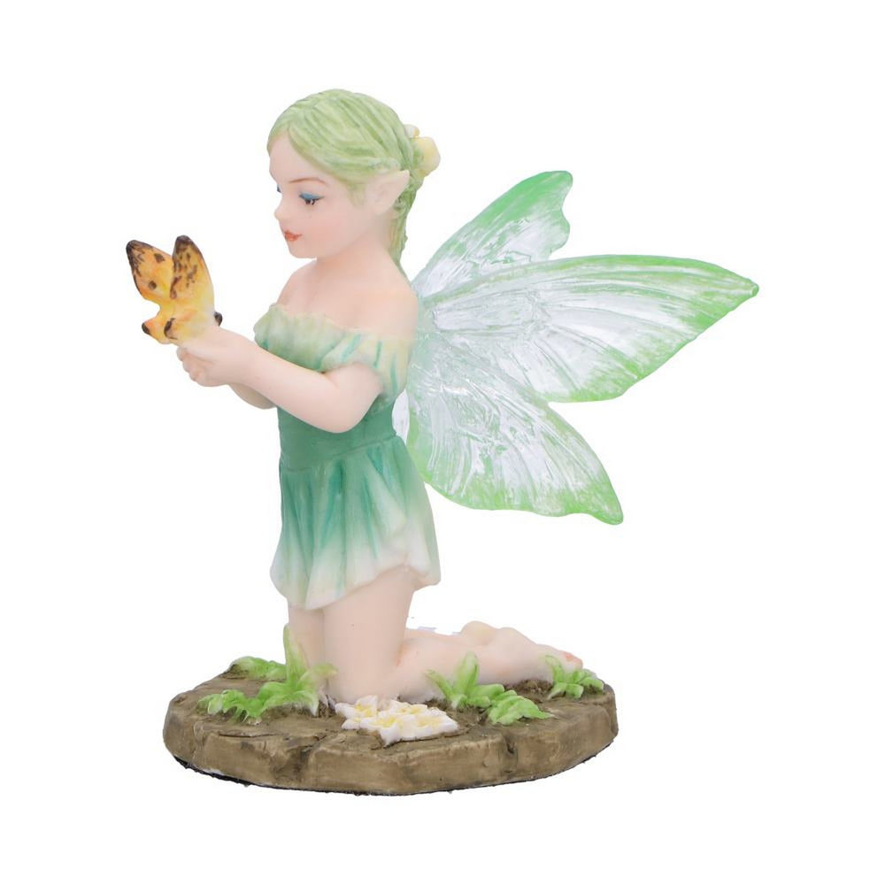 Esme - Forest fairy with butterfly and flowers D6998A25