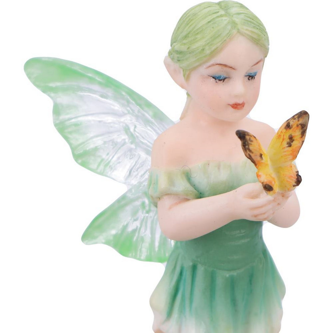 Esme - Forest fairy with butterfly and flowers D6998A25