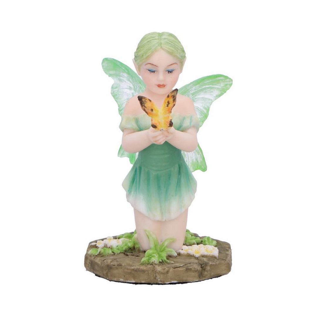 Esme - Forest fairy with butterfly and flowers D6998A25