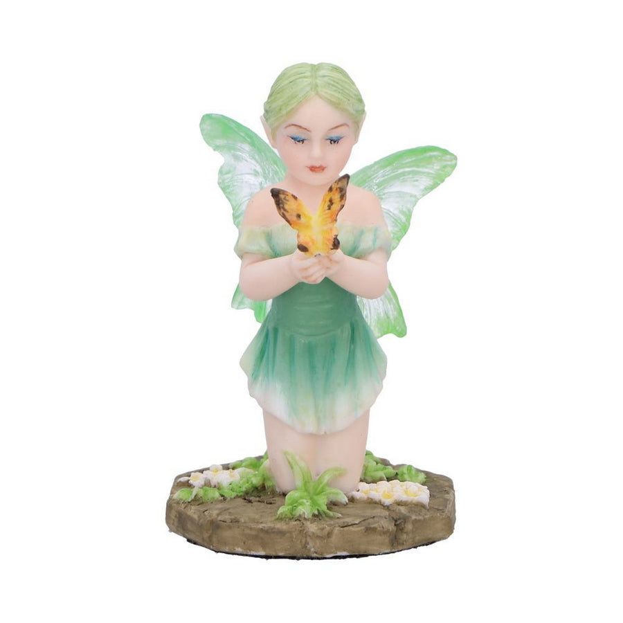 Esme - Forest fairy with butterfly and flowers D6998A25