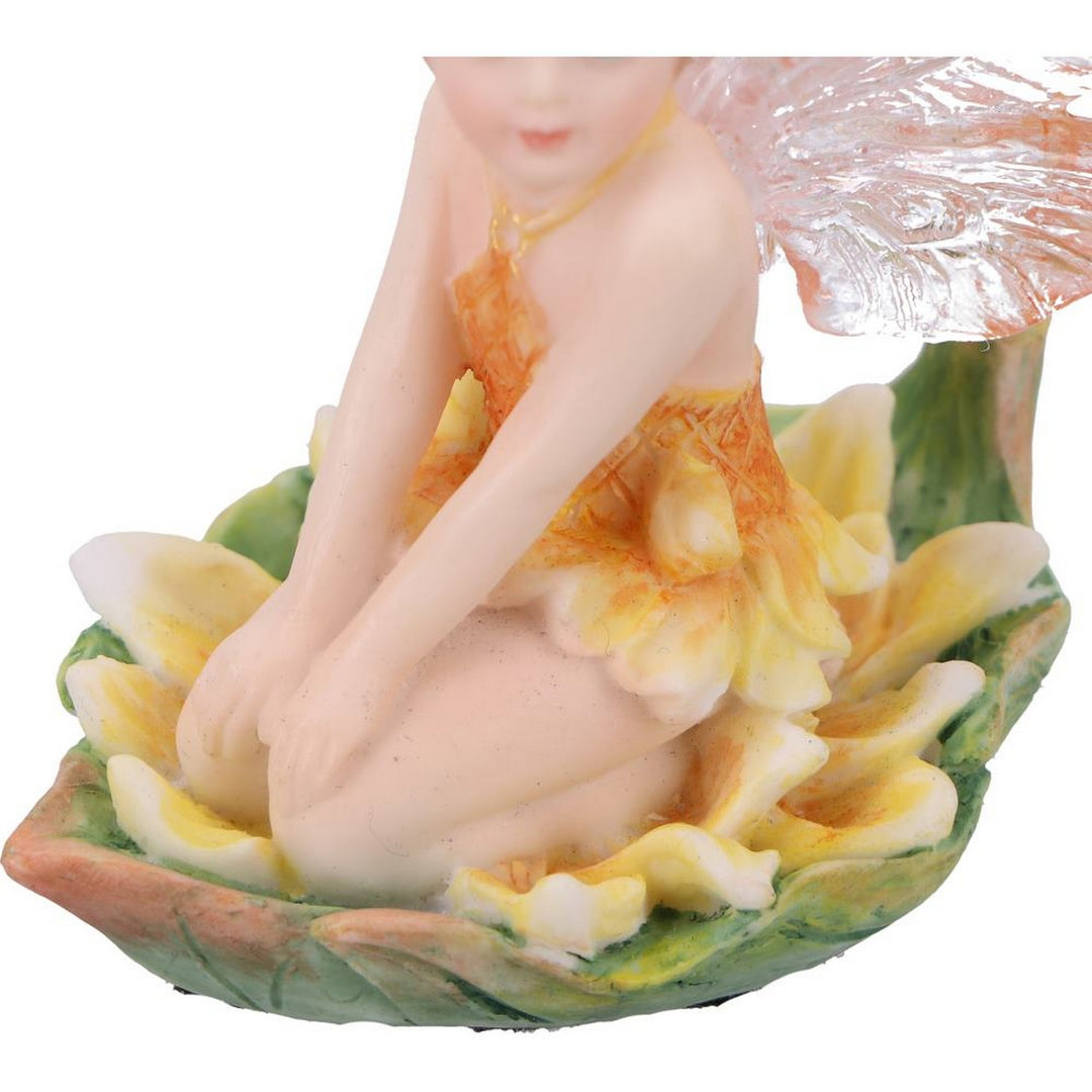 Olivia - Enchanted on Lily Pad Small Fairy Figurine D6999A25