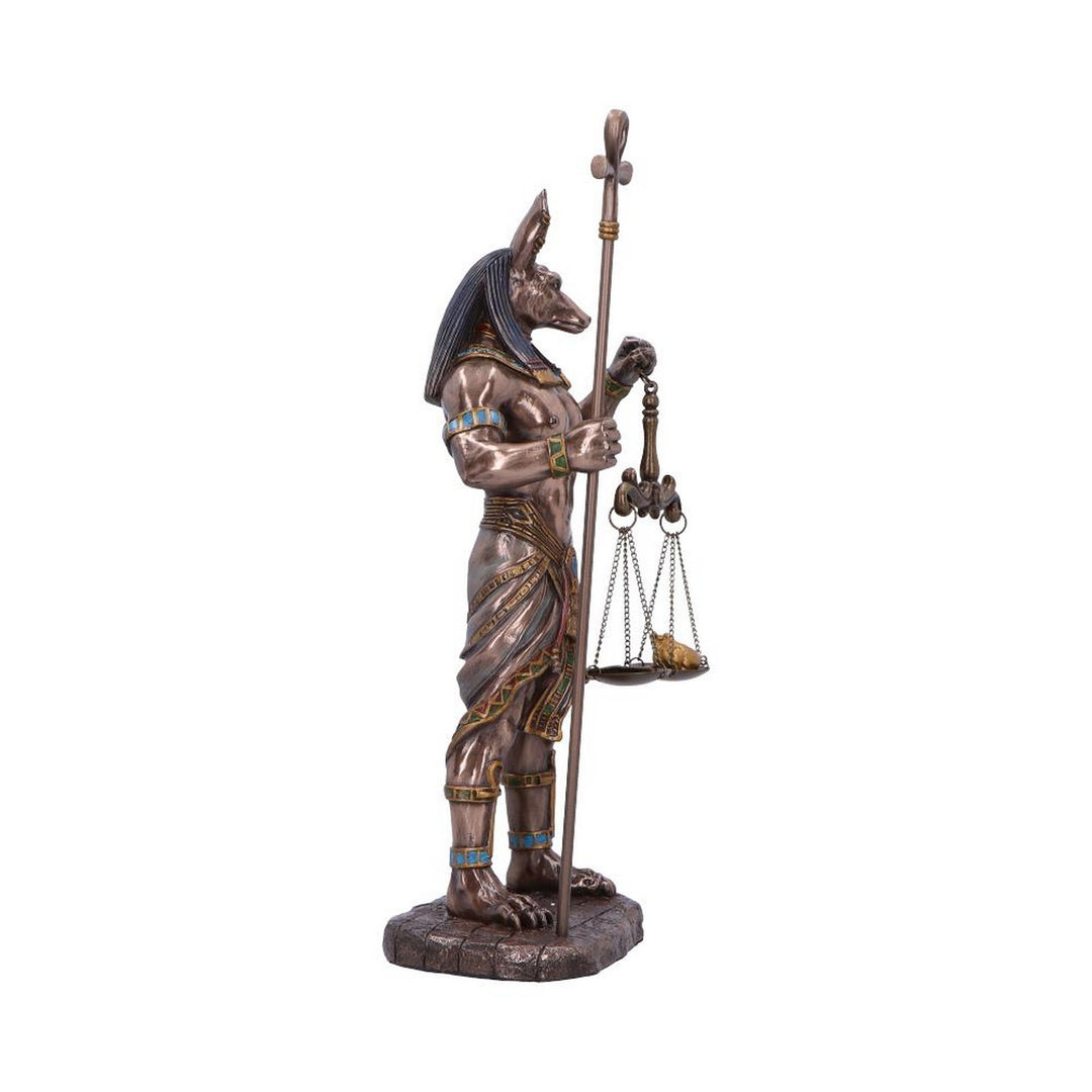 Bronzed Anubis Figurine  Guardian of the Tombs, Symbol of Justice D7001A25