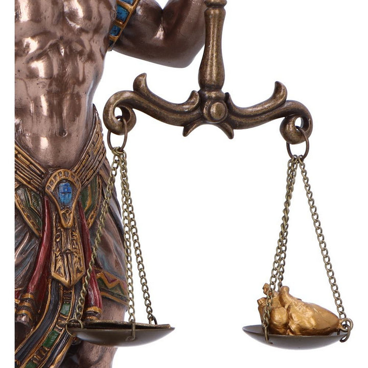 Bronzed Anubis Figurine  Guardian of the Tombs, Symbol of Justice D7001A25