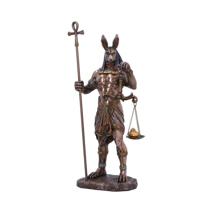 Bronzed Anubis Figurine  Guardian of the Tombs, Symbol of Justice D7001A25