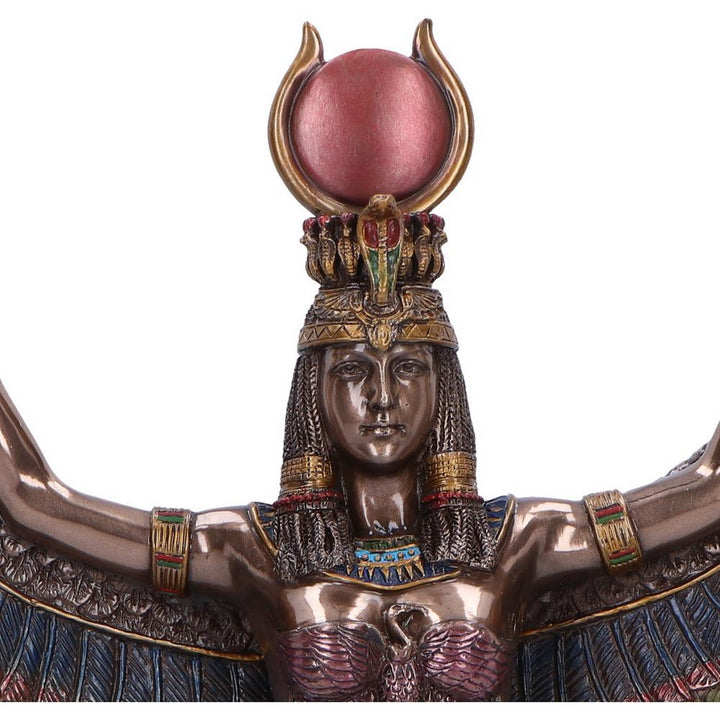Graceful Isis Figurine  Embodiment of Magic, Wisdom, and Divinity D7002A25
