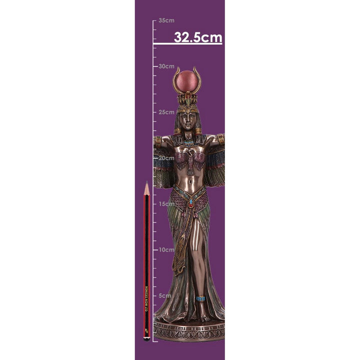 Graceful Isis Figurine  Embodiment of Magic, Wisdom, and Divinity D7002A25