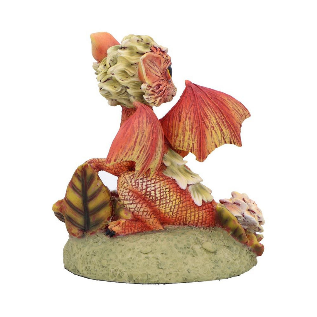 Marigold Flower Dragon Figurine D7059M25