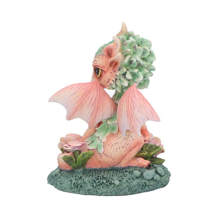 Carnation Flower Dragon Figurine D7060M25