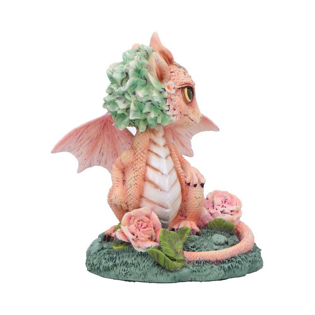 Carnation Flower Dragon Figurine D7060M25