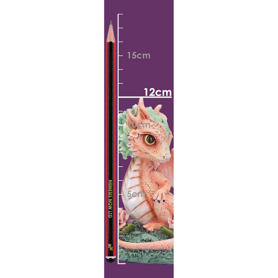 Carnation Flower Dragon Figurine D7060M25