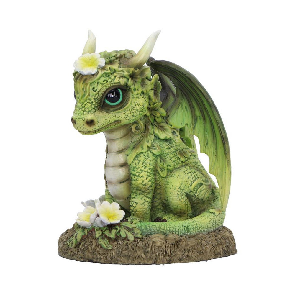 Freesia Flower Dragon Figurine D7062M25