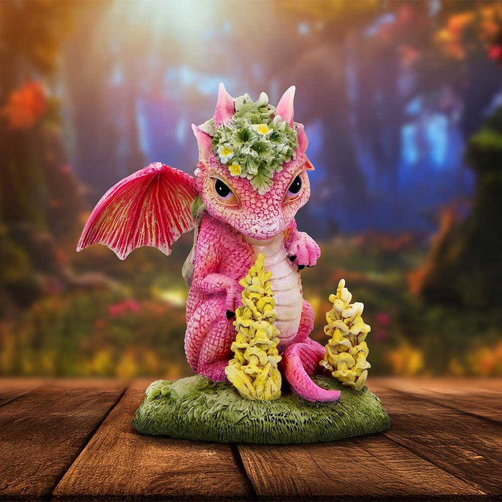 Snapdragon Flower Dragon Figurine D7063M25