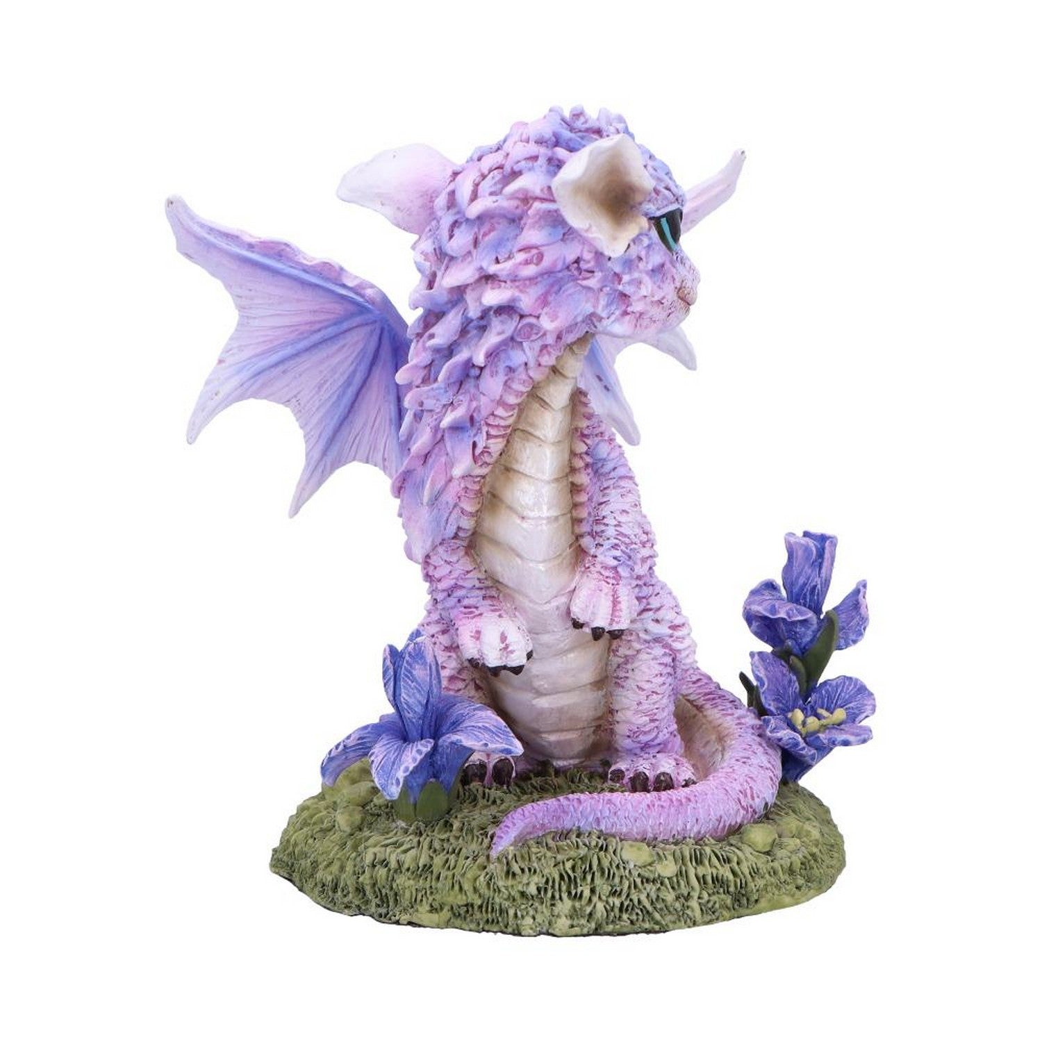 Iris Flower Dragon Figurine D7064M25