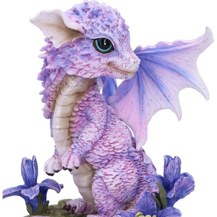Iris Flower Dragon Figurine D7064M25