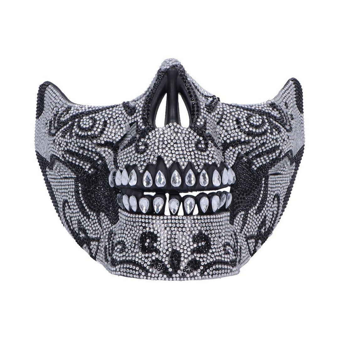 Fancy Dress Jewelled Masquerade Mask Cosplay (Silver) D7110B25