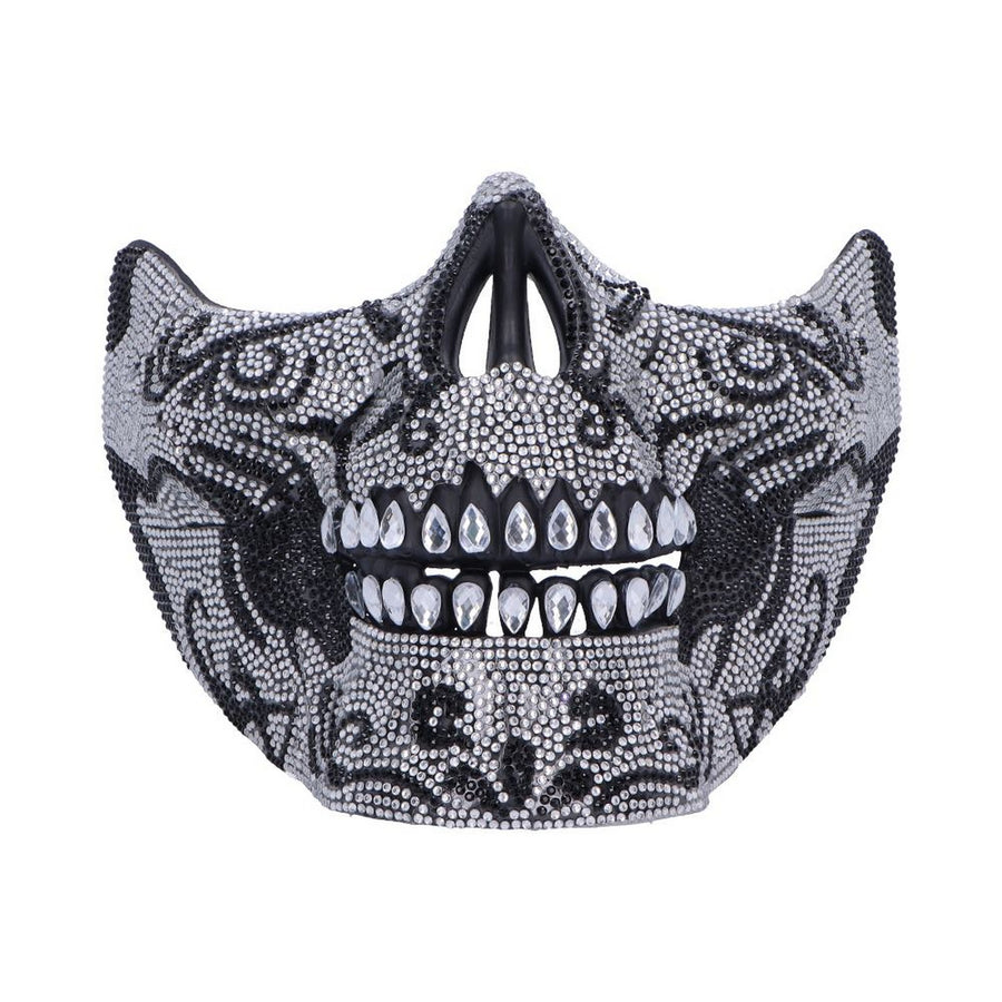 Fancy Dress Jewelled Masquerade Mask Cosplay (Silver) D7110B25